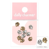 Halloween Boo Playful Ghostie Nail Charms Mix Vintage Silver Gold 3D Jewelry