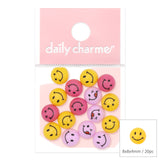 Kawaii Resin Cabochon Mix / Smiley Vibes  Y2K Nail Decor Charms Cute Faces