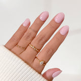 Charme Gel Extension Tips / Oval / Extra Short / Matte Clear Soft Gel X