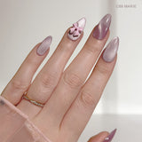 Charme Gel Coquette Silk Cat Eye Collection / 6 Colors Fine Satin Magnetic Nail Polish Pink Purple Beige Neutral Trend Soft