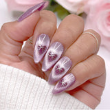 Charme Gel / Cat Eye C06 Cheshire Lilac Purple Pastel Nail Polish