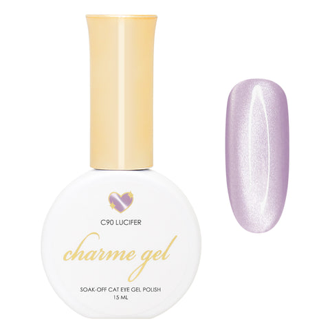 Charme Gel / Cat Eye C90 Lucifer Lilac Purple Magnetic Nail Polish Coquette