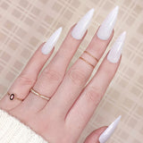 Charme Gel / Holoday Twinkle H60 Snow Angel White Nail Polish