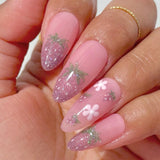Charme Gel / Holographic Twinkle H67 Fairyland Light Pink Flash Diamond Reflective Nail Polish