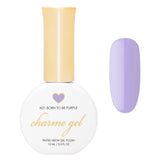 Charme Gel / Neon N21 Born to be Purple Pastel Nail Polish Bright Fun Spring