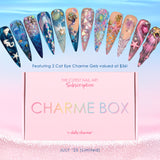 Charme Box Summer July 2025 / Under the Sea Themed Nail Art Subscription Cat Eye Gel Magnetic Gift Idea Nail Tech