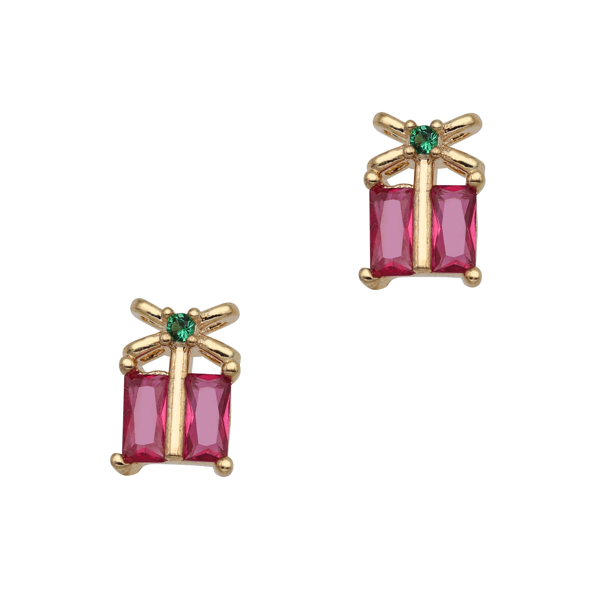 Holiday Gift / Zircon Charm / Gold Holiday Gift / Zircon Charm / Gold 3D Nail Art Red Green  Christmas Holiday Winter