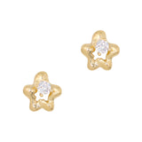 3D Abstract Star Nail Zircon Charm Gold Crystal GenZ Vibe Trendy Celestial