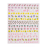 Deco Beauty Nail Art Stickers / Pink Pony