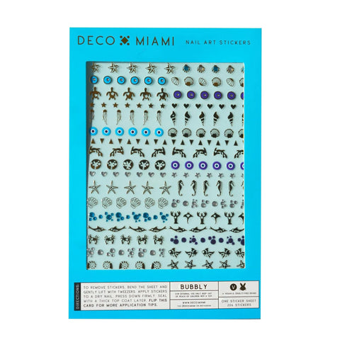 Deco Beauty Nail Art Stickers / Bubbly