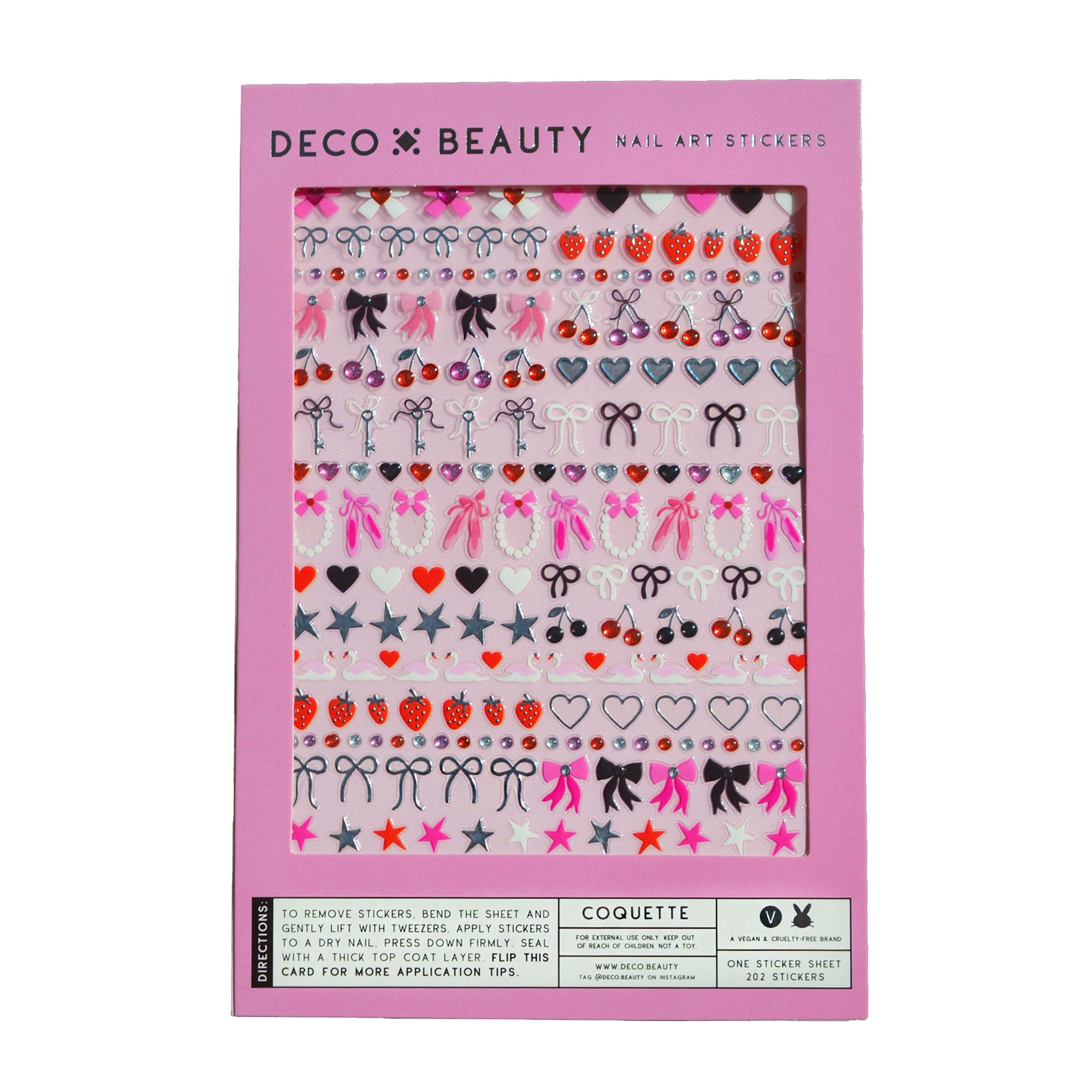 Deco Beauty Nail Art Stickers / Coquette Deco Beauty Nail Art Stickers / Coquette