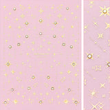 Bejeweled Nail Art Sticker / Eternal Starlight / Metallic Gold Decal Trendy Celestial