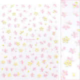Floral Nail Art Sticker / Golden Sakura / Spring Nail Art / Summer / Floral / Cherry Blossom