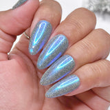 Daily Charme Stardust Chrome Powder / Sapphire Blue Iridescent Shifting