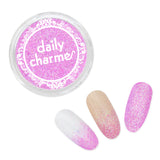 Iridescent Glitter Dust / Wisteria / Pastel Purple / Spring Nail Art