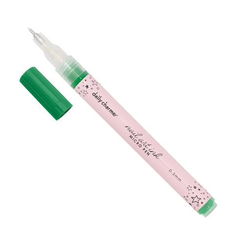 Nail Art Ink Micro Pen / Green Drawing