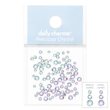 Preciosa Round Flatback Rhinestone / Mesmera AB Color Changing Chemeleon Crystal for Nail Art Purple to Mint Green