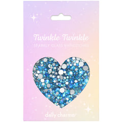Twinkle Twinkle Round Flatback Rhinestone Mix / Aqua Shimmer Blue Nail Crystals Quality Affordable Quality