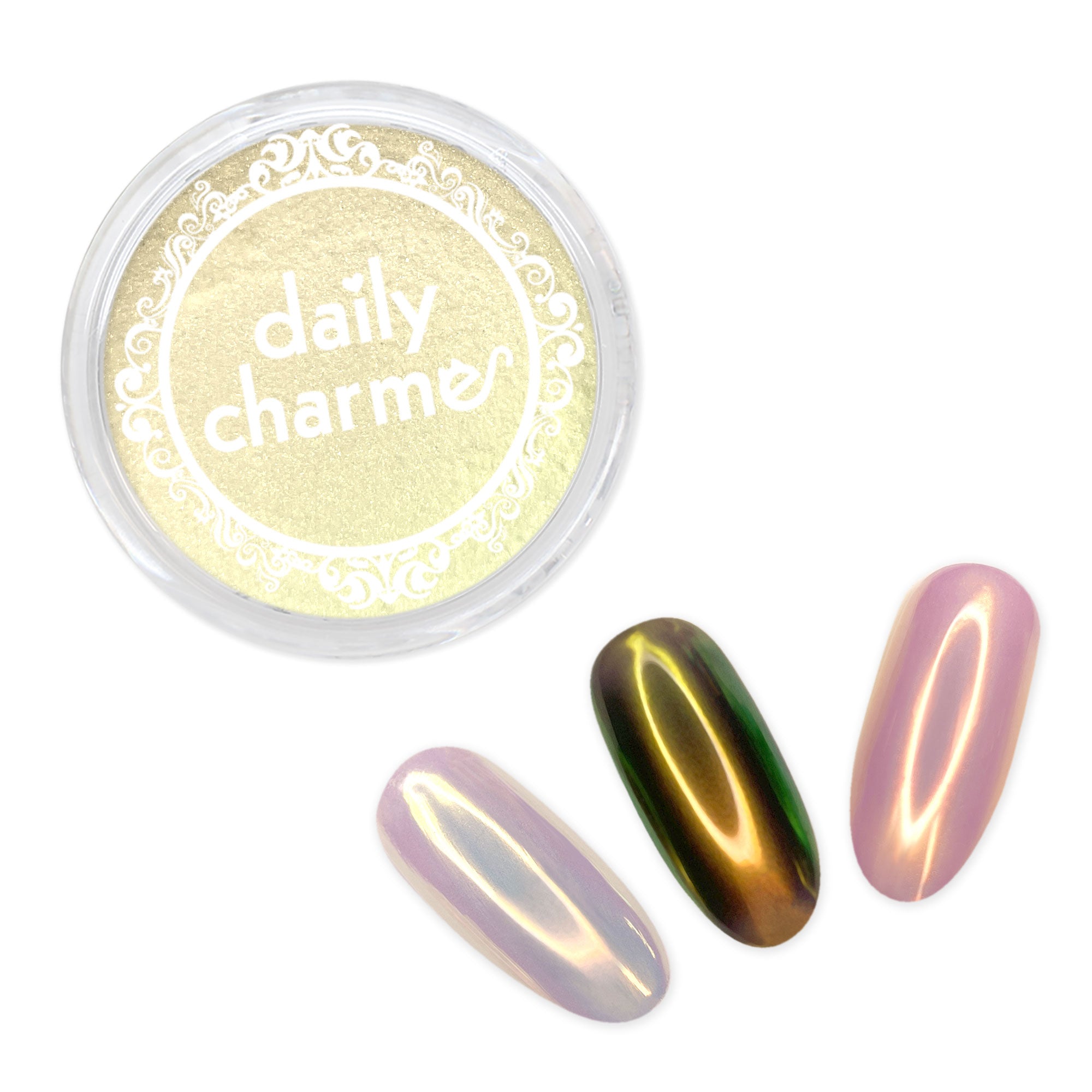Daily Charme Stardust Chrome Powder / Topaz Daily Charme Stardust Chrome Powder / Topaz Yellow Gold Iridescent Shifting