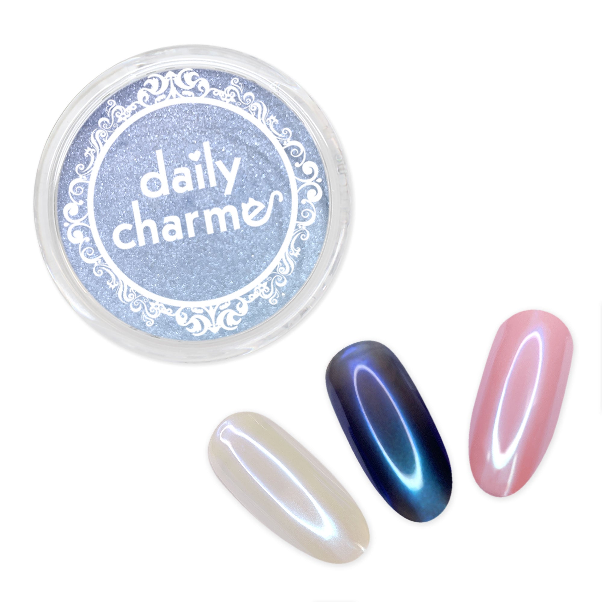 Daily Charme Stardust Chrome Powder / Sapphire Daily Charme Stardust Chrome Powder / Sapphire Blue Iridescent Shifting