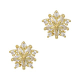 Daily Charme Nail Art Charms Crystal Bloom / Zircon Charm / Gold