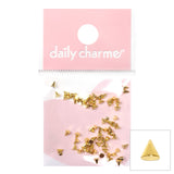 Daily Charme Nail Art Supply Small Gold Spike Studs for Punk Nail Art