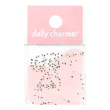 Nail Art Decoration Ultra Mini Round Studs Silver Metallic Dot