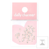 Daily Charme Nail Art | Ultra Mini Square Pyramid Stud / Silver