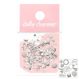 Ultimate Metallic Studs Mix / Silver Marquise Circle Value