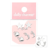 Daily Charme Nail Art | Celestial Dangles Mix / Silver