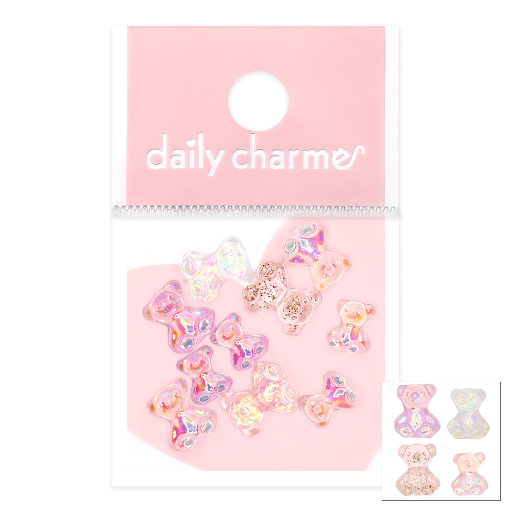 Gummy Teddy Bear Resin Cabochons Mix Gummy Teddy Bear Resin Cabochons Mix