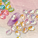 Nail Gem Decor Uruuru Aurora Wave Glass Gem / Unicorn AB Mix