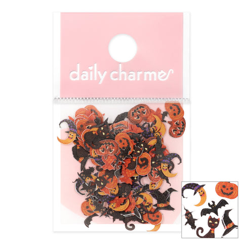 Halloween Soft Paper Glitter / Trick or Treats Nail Art