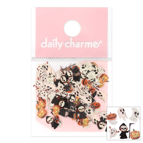 Halloween Soft Paper Glitter / Haunting Spirits Nail Art Ghost Boo