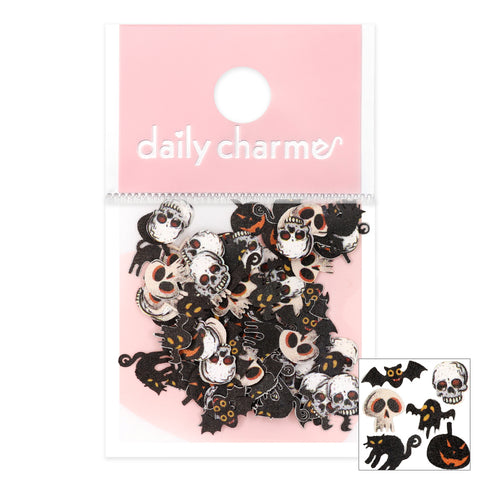 Halloween Soft Paper Glitter / Creatures of Fright Nail Art