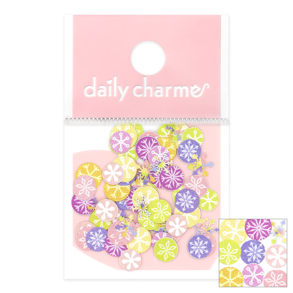 Holiday Soft Paper Glitter / Snowflake Baubles Holiday Soft Paper Glitter / Snowflake Baubles Rainbow Nail Art Decor