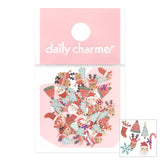 Holiday Soft Paper Glitter / Snowy Day Snowflake Reindeer Nail Art Decor