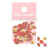 Lunar New Year Soft Paper Glitter Imperial Peony Butterfly Leaf Autumn