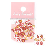 Lunar New Year Soft Paper Glitter Symbols of Prosperity Lucky Wealth