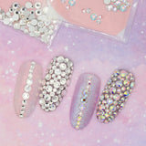 Charme Crystal Round Flatback Rhinestone Nail Art Clear Quality