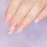 Charme Gel Extension Tips / Oval / Medium / Blush Pink Nails Sakura