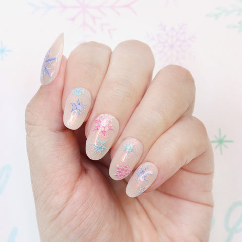 Charme Gel Extension Tips / Oval / Short / Ivory Nail Art