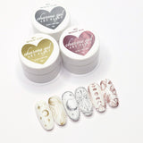 Charme Gel Art Paint / M03 Metallic Rose Pink Liquid Polish