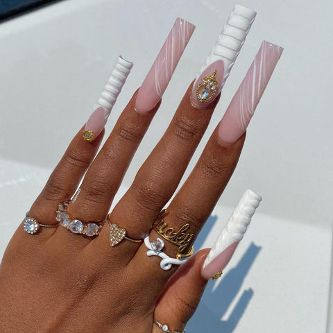 Charme Gel Spider Series / SP02 White Fine Line Nail Art