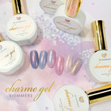 Charme Gel Iridescent Shimmer Collection / 6 Colors Mermaid Nail Polish
