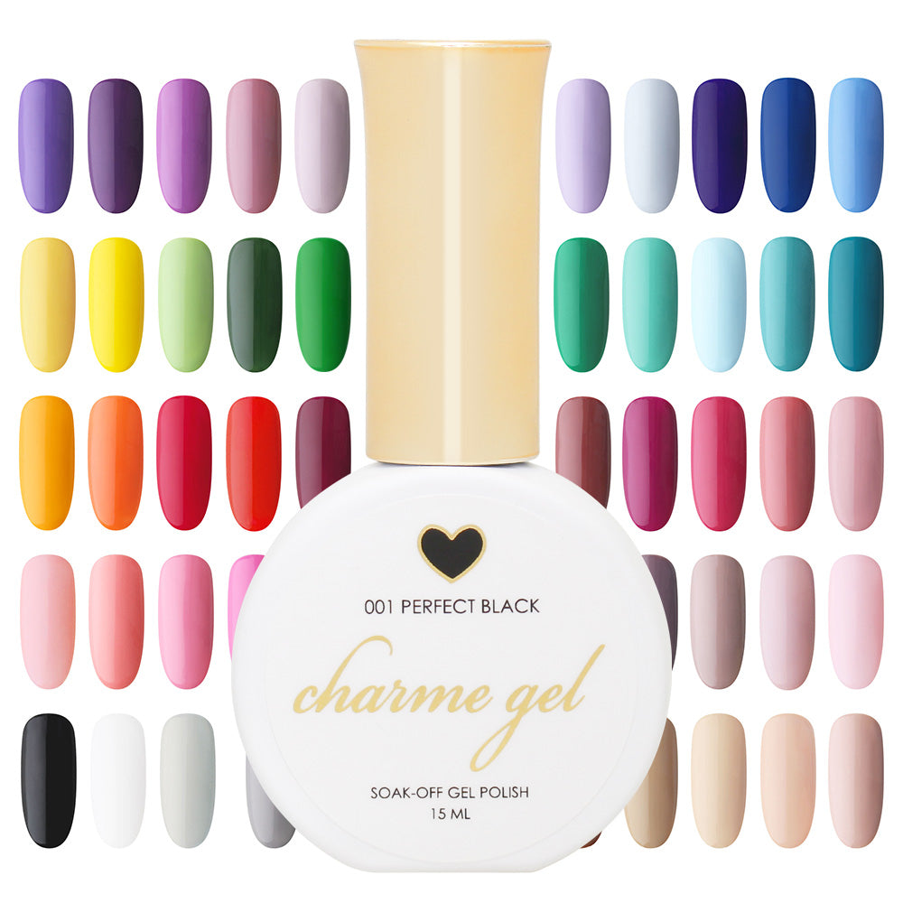 Charme Gel First Collection / 48 Colors Charme Gel Polish First Collection / 48 Colors Basic Essential Gel Kit Bundle Rainbow