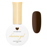 Charme Gel / 109 Americano Dark Brown Nail Polish Cozy Fall 2022