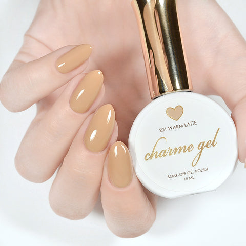 Charme Gel Polish / 201 Warm Latte