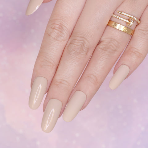 Charme Gel / 208 Forever Light Beige Neutral French Nail Polish