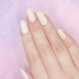 Charme Gel / 209 Wedding Day Light Pastel Beige Off White Lace Nail Polish